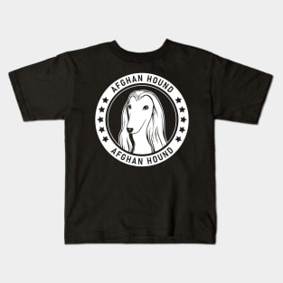 Afghan Hound Fan Gift Kids T-Shirt